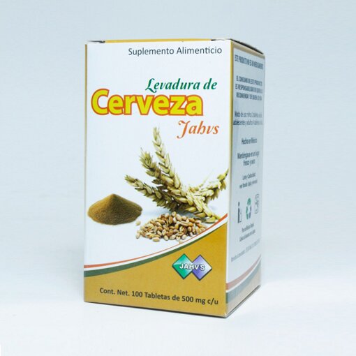 LEVADURA DE CERVEZA TAB. 500 MG. CAJA C/100