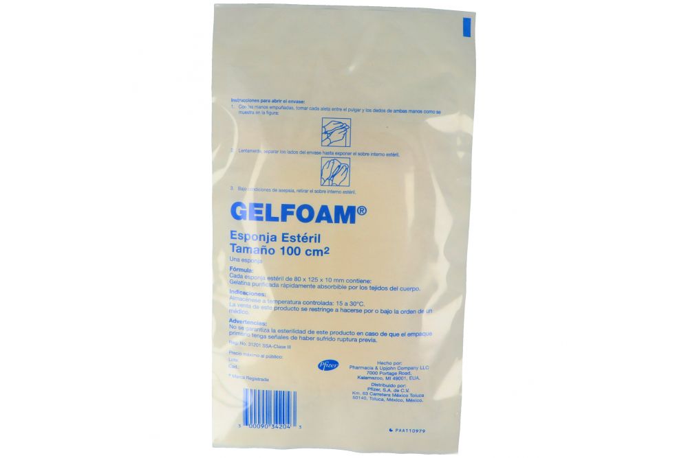 GELFOAM N100 ESPONJA C1