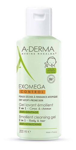 A-DERMA EXOMEGA GEL EMO 2EN1 200ML