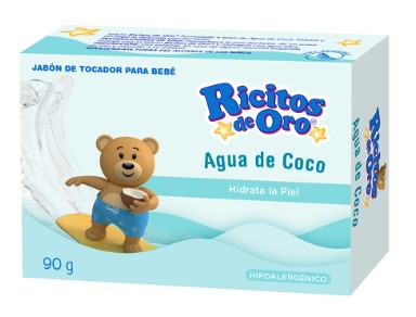 JBN RICITOS ORO AGUA DE COCO 90 G