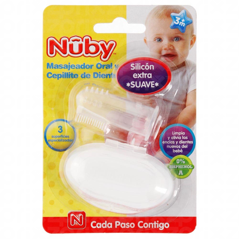 Pasta de Dientes para Bebés + Masajeador - Nuby - 20 gramos