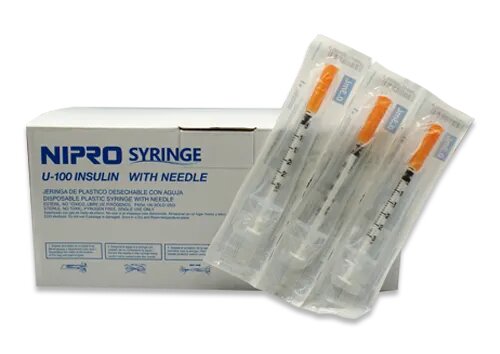 JERINGA INSULINA 100 JERS 30X8MM 0.3 ML