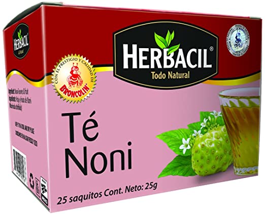 HERBACIL TE DE NONI 25 SOB 1 G