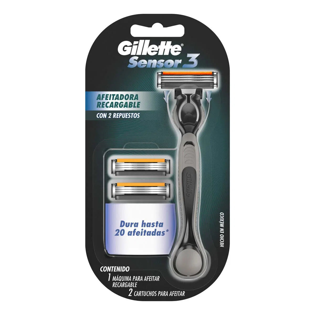 MAQ GTTE SENSOR 3 + 2 CARTUCHOS