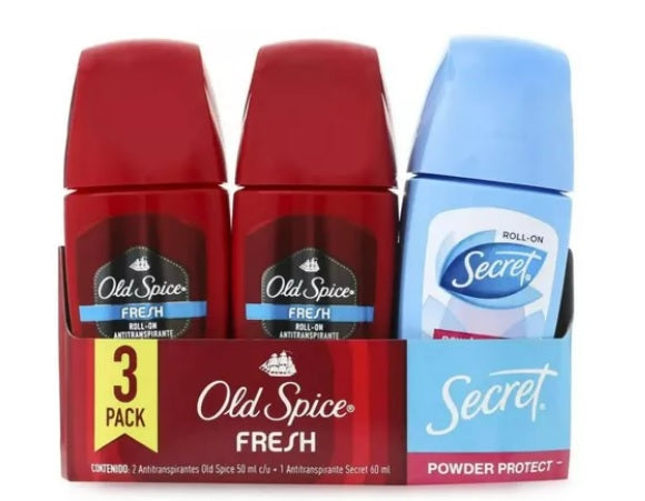 DESOD OLD SPICE C/2+1 SECRET 60ML