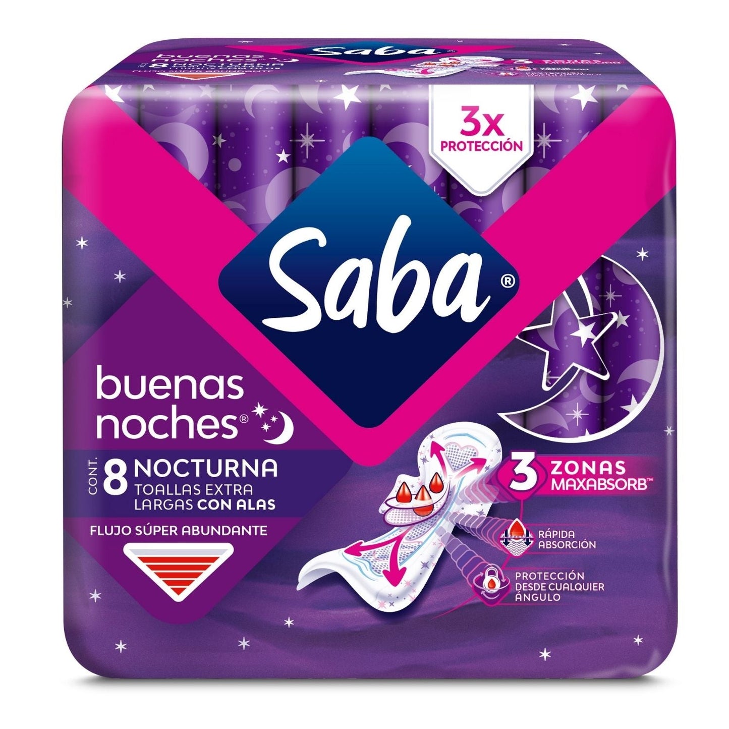 TAS SANIT SABA B-NOCHES ALAS C/8