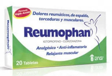 REUMOPHAN 50/250 MG 20 TAB