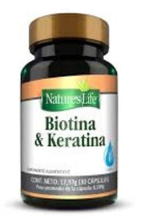 NATURES-L BIO-KERA SUP ALIM 30CAPS