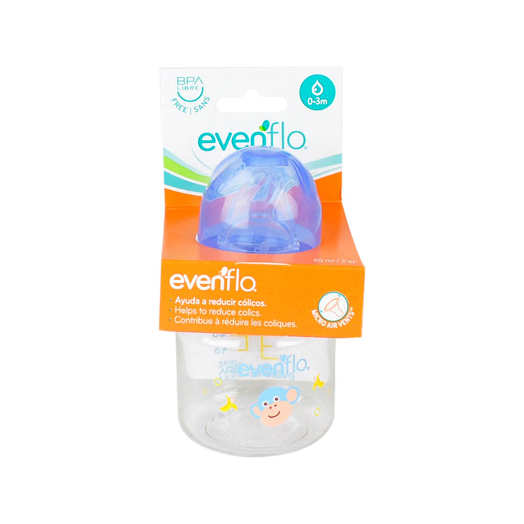 EVENFLO BIB ZOO FRIENDS 0-3M 2OZ