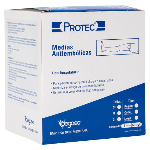 MEDIAS ANTIEMBO PROTED MED LAR C/6