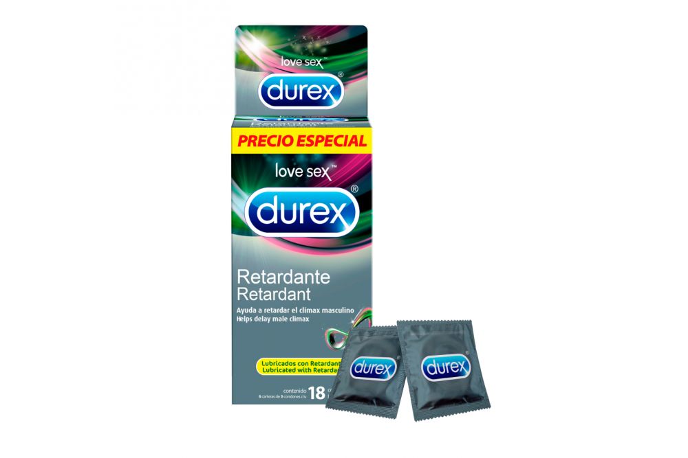 DUREX LOVE SEX RETARD PRECIO ES - PZA 18