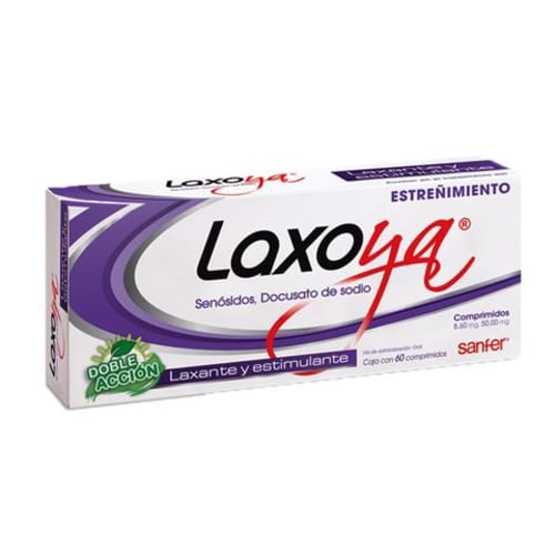LAXOYA 8.60/50 MG 60 CPR