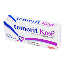 TEMERIT KOX 5 MG/12.5MG 14 TAB