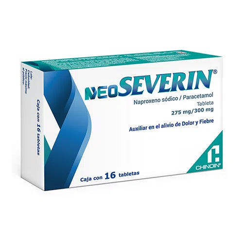 NEOSEVERIN 275/300 MG 16 TAB N