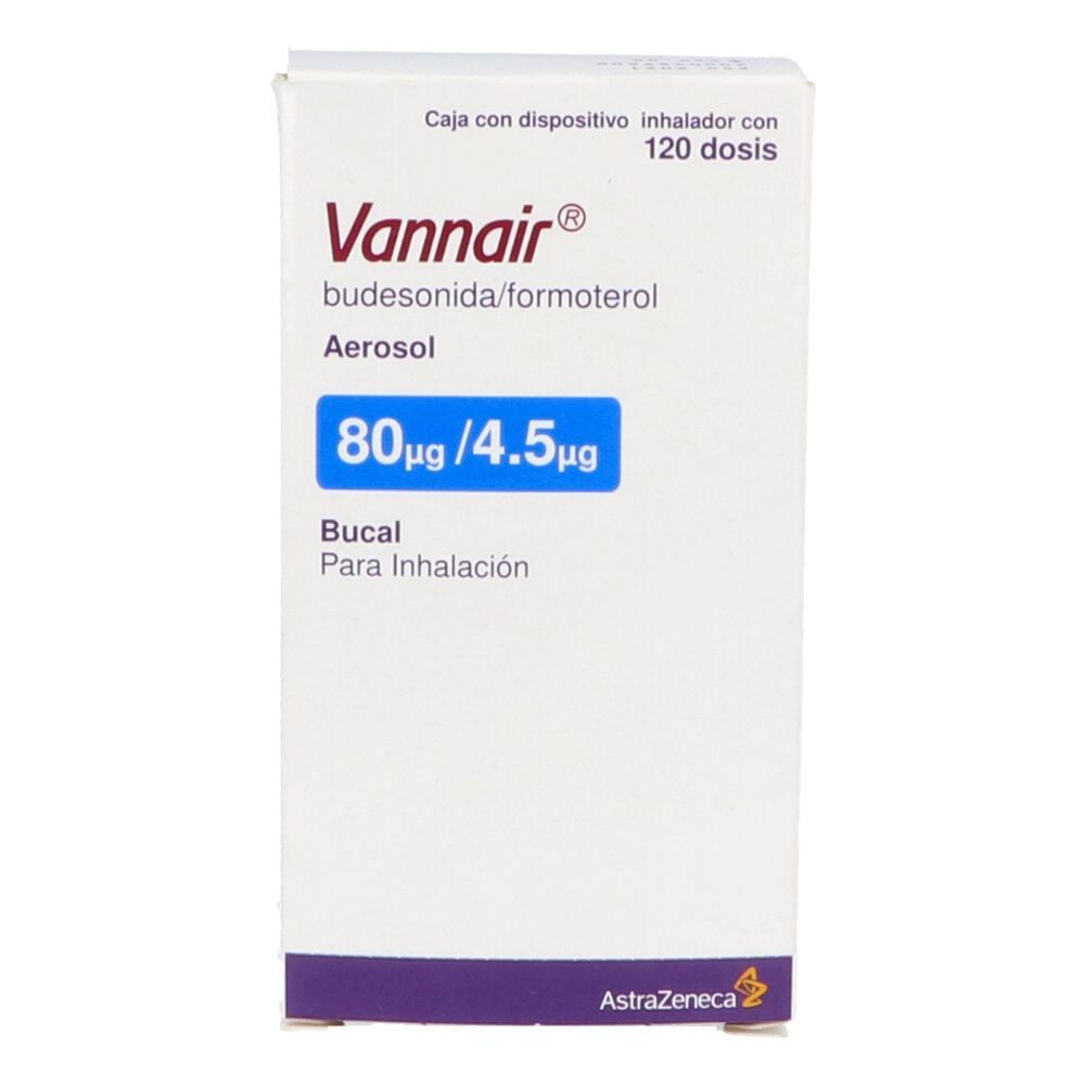 VANNAIR 80/4.5MCG AER 120 DOS