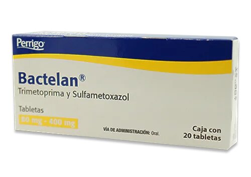 TRIMETOPRIMA/SULFAMETOXAZOL BACTELAN TAB. 80/400 MG. CAJA C/20 (BACTELAN)