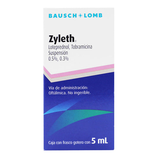 ZYLETH 0.5%/0.3% OFT 5 ML SUSP