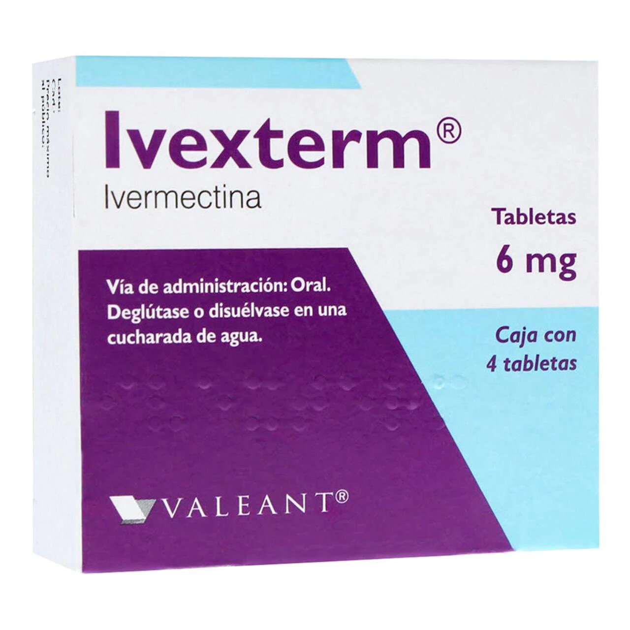 IVEXTERM TAB. 6 MG. CAJA C/4