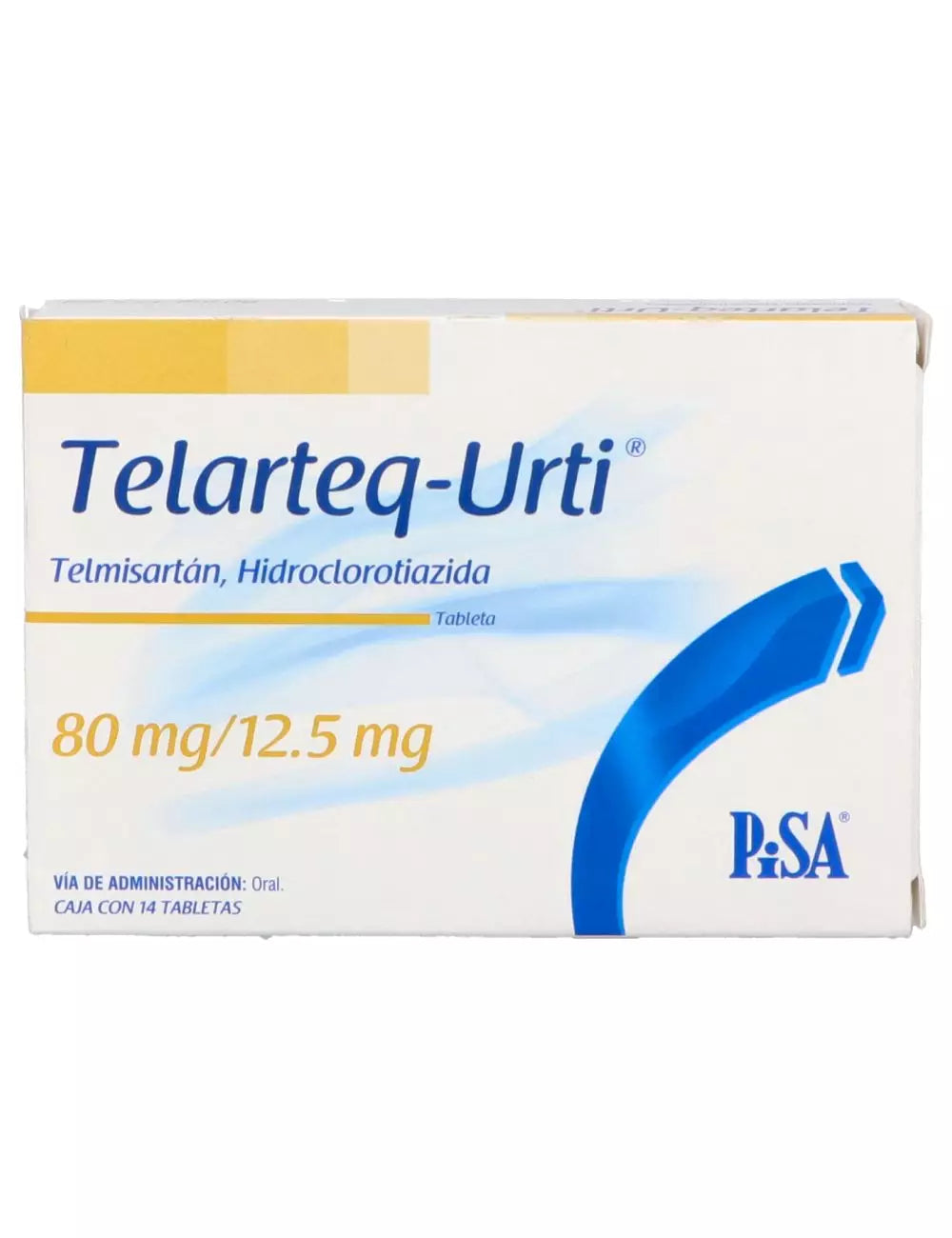 TELARTEQ-URTI 80/12.5 MG 14 TAB