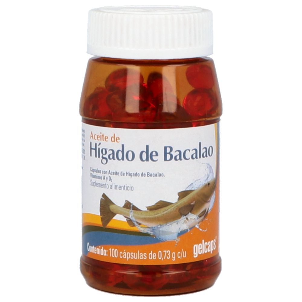 AC-HIGADO BACALAO GELCAPS 100 PERL
