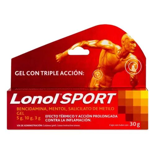 LONOL SPORT 5/10/3G 30 G GEL