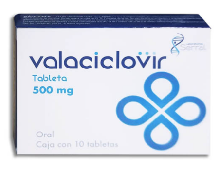 VALACICLOVIR 500 MG 10 TAB LGEN