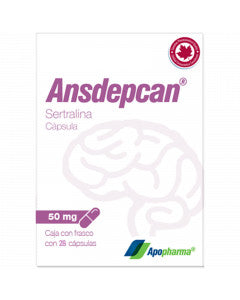 GE ANSDEPCAN PROTE 50MG - CAP 28