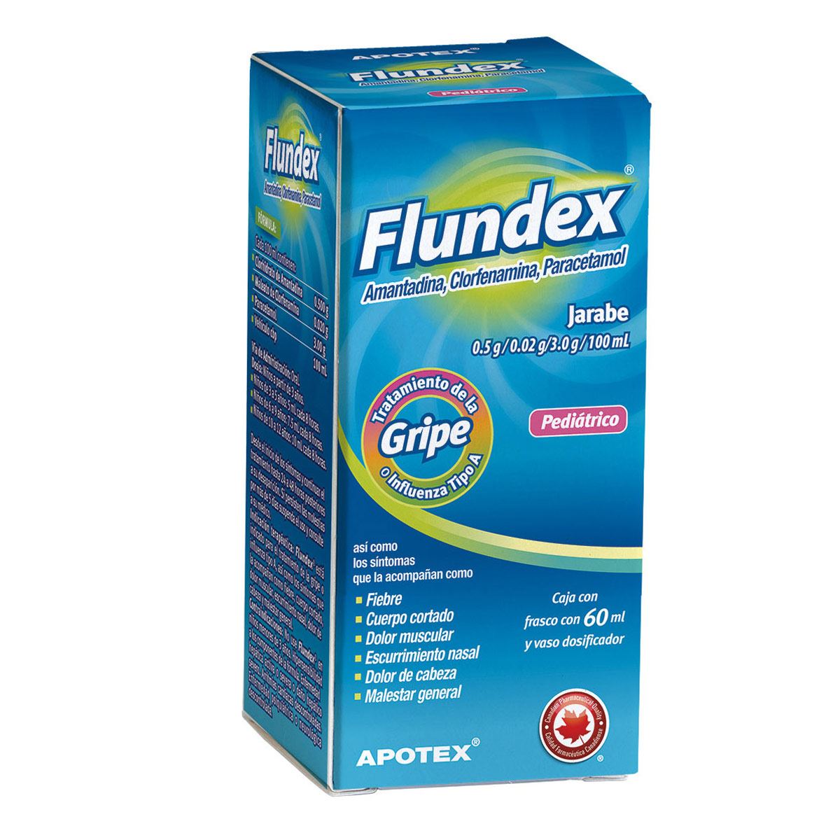 FLUNDEX JBE. PEDIÁTRICO CAJA CFCO C60 ML