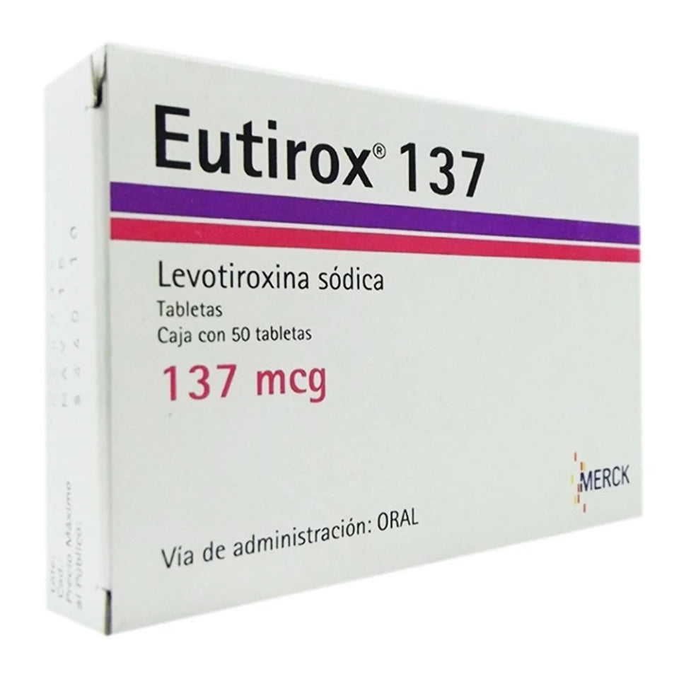 EUTIROX 137 MCG 50 TAB