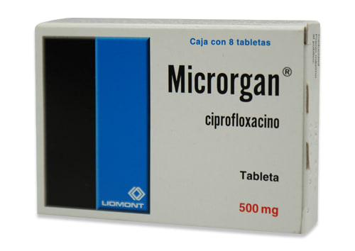 MICRORGAN 500 MG 8 TAB