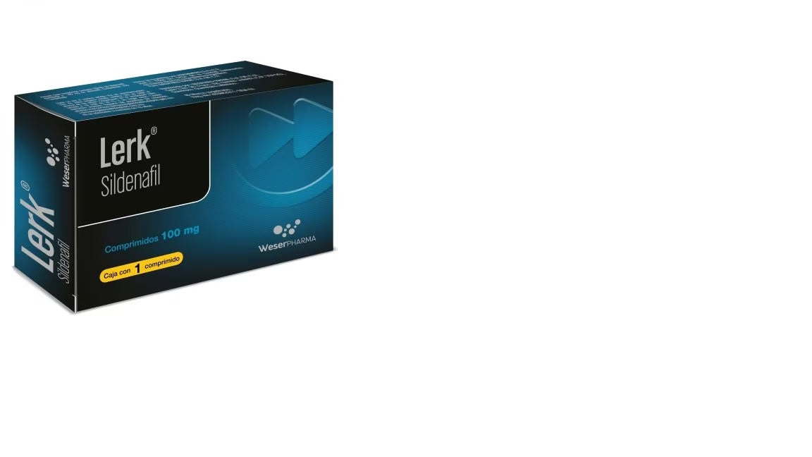 LERK 100 MG 1 CPR