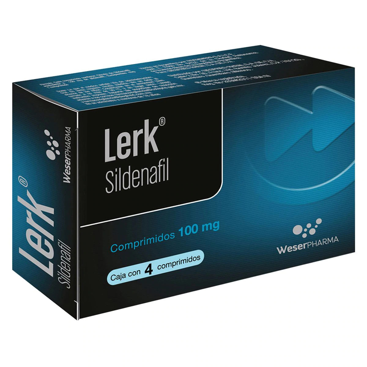LERK 100 MG 4 CPR