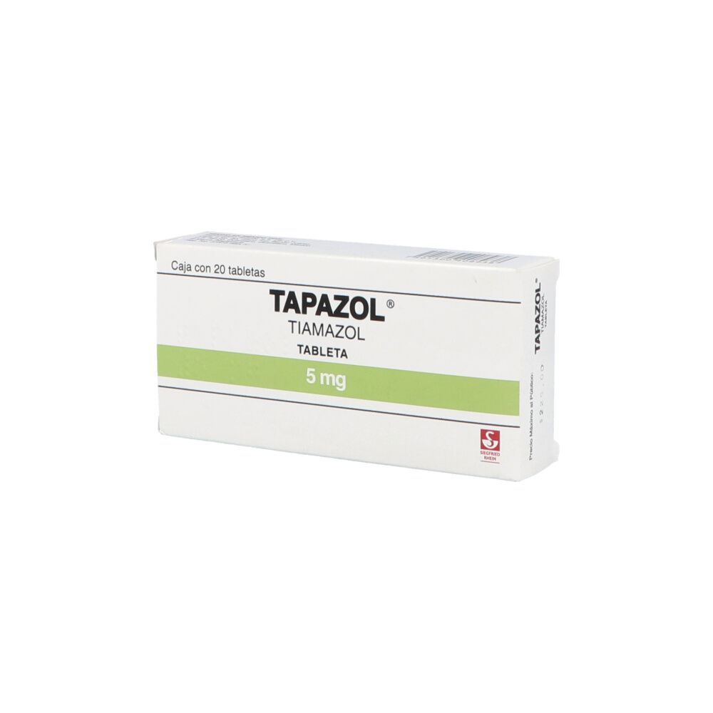 TAPAZOL 5 MG TAB 20