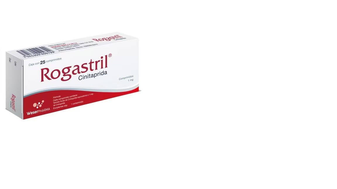 ROGASTRIL 1 MG 25 COMP