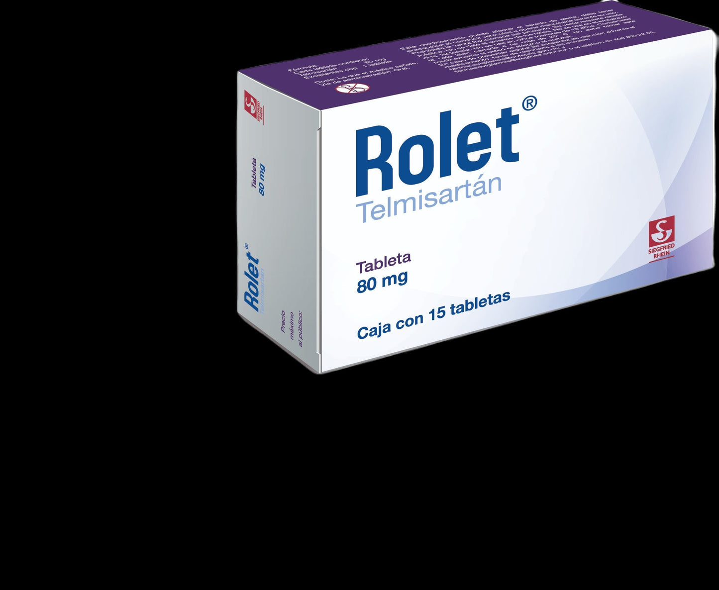 ROLET 80 MG 15 TAB