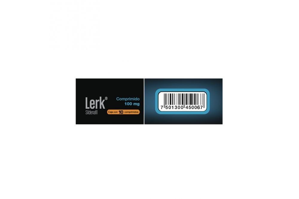 LERK 100 MG 10 CPR