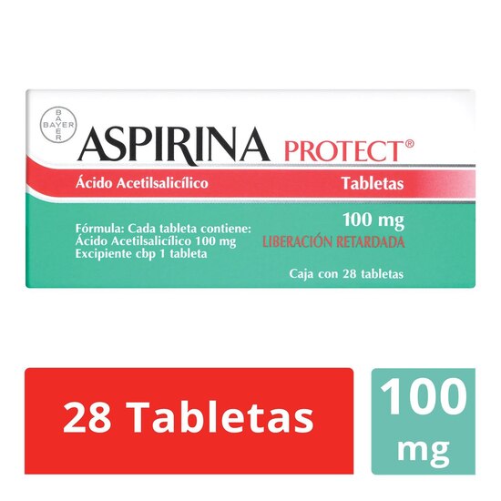 ASPIRINA PROTECT 100MG 28 TAB