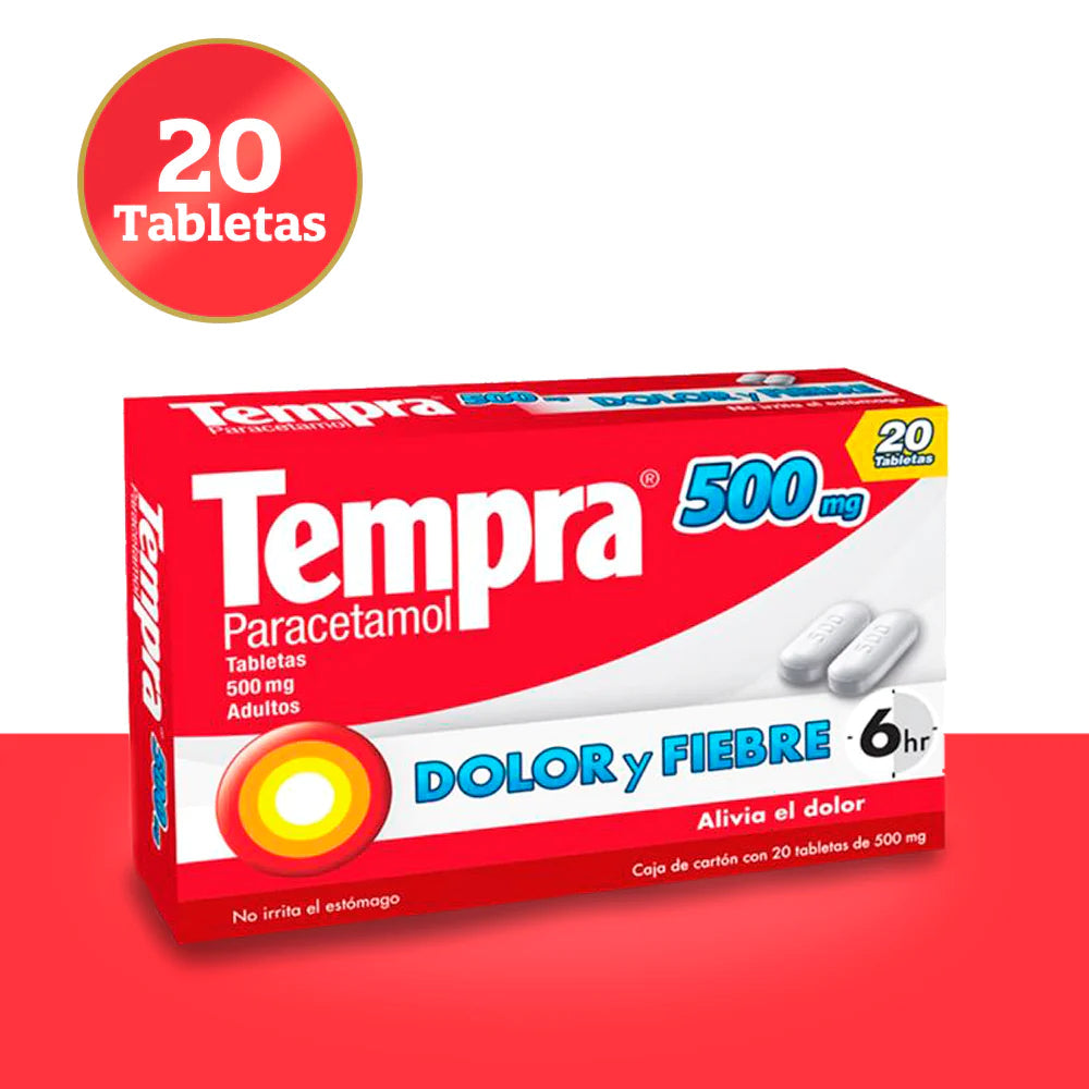 PARACETAMOL 500MG 20 TAB LGEN