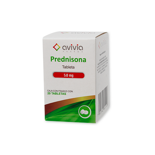 PREDNISONA 5 MG FCO 20 TAB LGEN