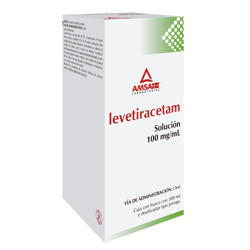 LEVETIRACETAM 100MG S 300ML LGEN