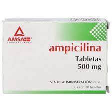 AMPICILINA 500 MG 20 TAB LGEN