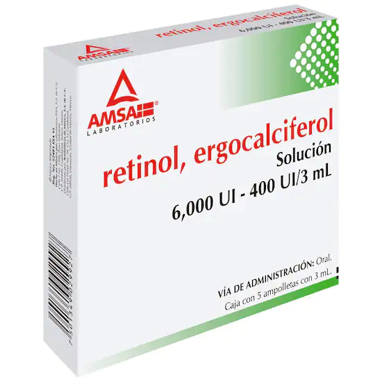 RETINOL/ERG S ORAL AMP5X3ML LGEN