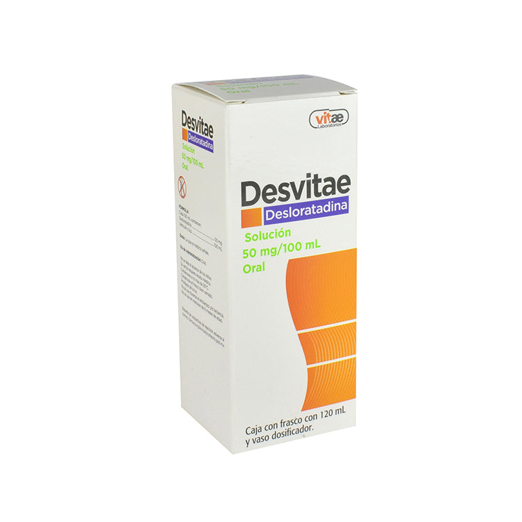 DESVITAE SOL CAJA CFCO C120 ML (DESLORATADINA)