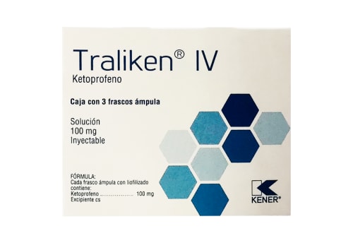 TRALIKEN IV 100MG SOL INY 3 FA