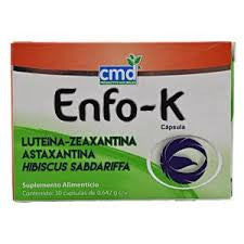 ENFO-K 30 CAPS 0.642 G