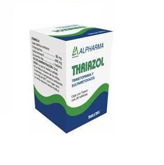 THRIAZOL TAB. 80/400 MG. CAJA C/FCO. FCO. C/20