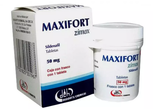 MAXIFORT ZIMAX TAB. 50 MG. CAJA C/1