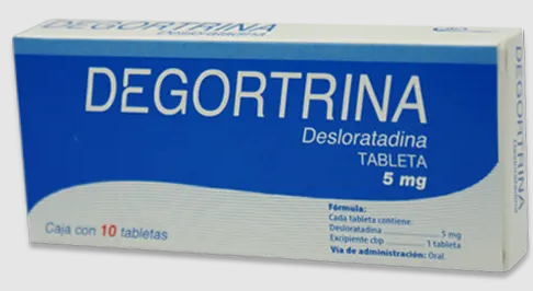 DEGORTRINA TAB. 5 MG. CAJA C/10