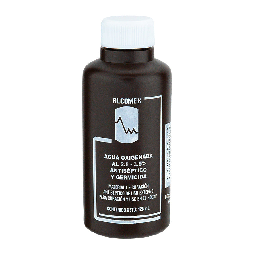 AGUA OXIGENADA ALCOMEX 125 ML