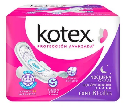 TAS SANIT KOTEX NOC PROT AVAN C/8